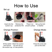Interactive Bird Simulation Cat Toy Set