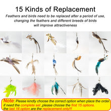 Load image into Gallery viewer, Interactive Bird Simulation Cat Toy Set

